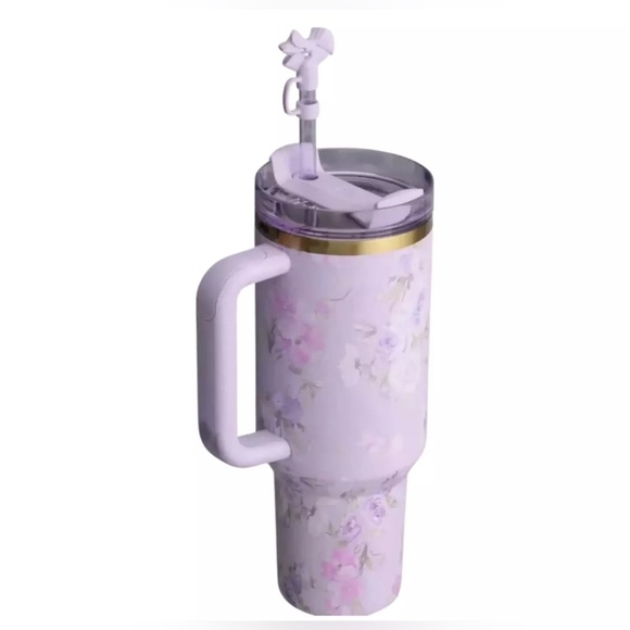 Stanley x LoveShackFancy Happy Thoughts 40 oz Quencher Tumbler - Picture 2 of 6